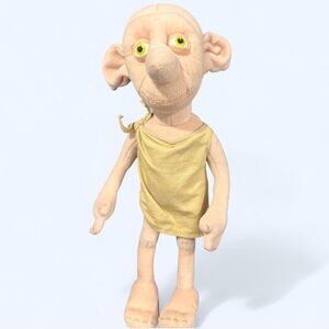 Dobby Plush 12" Posable House Elf Harry Potter Noble Collection Works